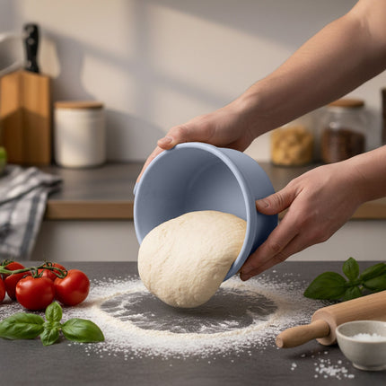Cutii de dospit pentru aluat de pizza cu capace, pachet de 4