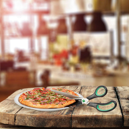 Foarfece pentru pizza și ridicător