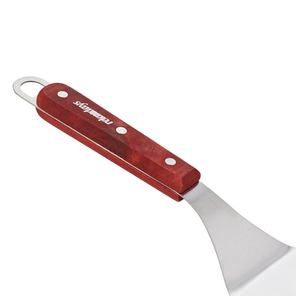 Glisor pentru pizza cu mâner din lemn roșu-maro