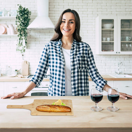 Glisoare pentru pizza din bambus XXL