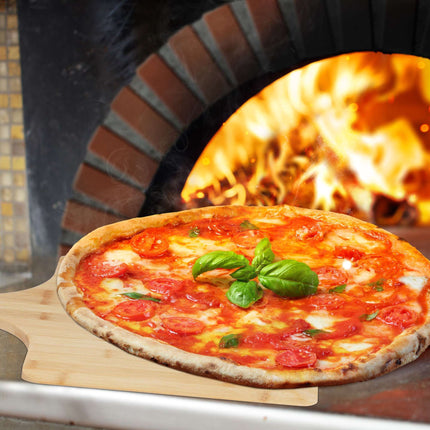 Glisoare pentru pizza din bambus XXL