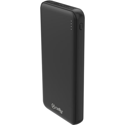 Planet Powerbank 10,000 mAh from 100% recycled plastic Black