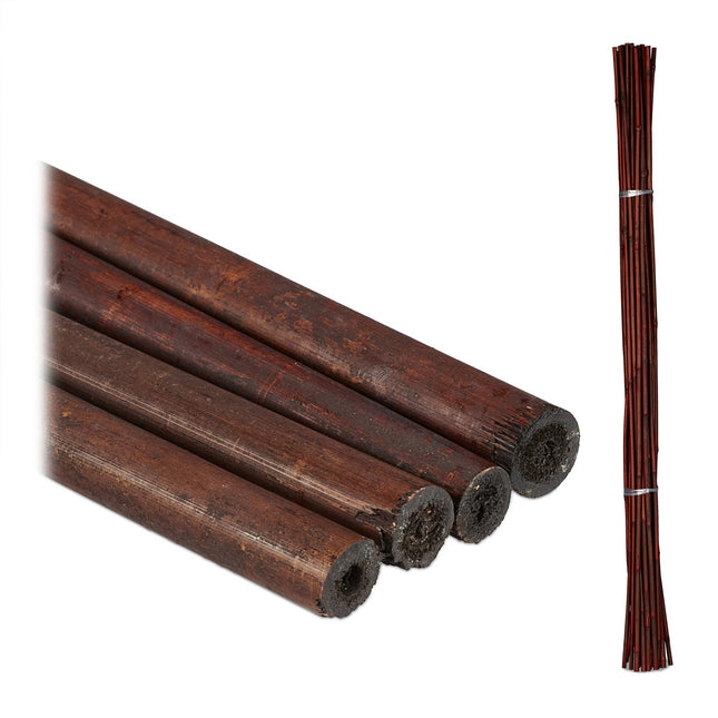 Bastoane de suport pentru plante, 105 cm, set de 24