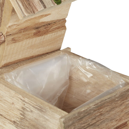Planter with Bird House