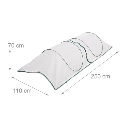 Tunel de plantare 2,5 m cu functie pop-up