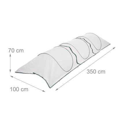 Tunel de plantare 3,5 m cu functie pop-up