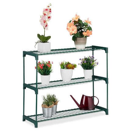 Raft pentru plante, pe 3 nivele