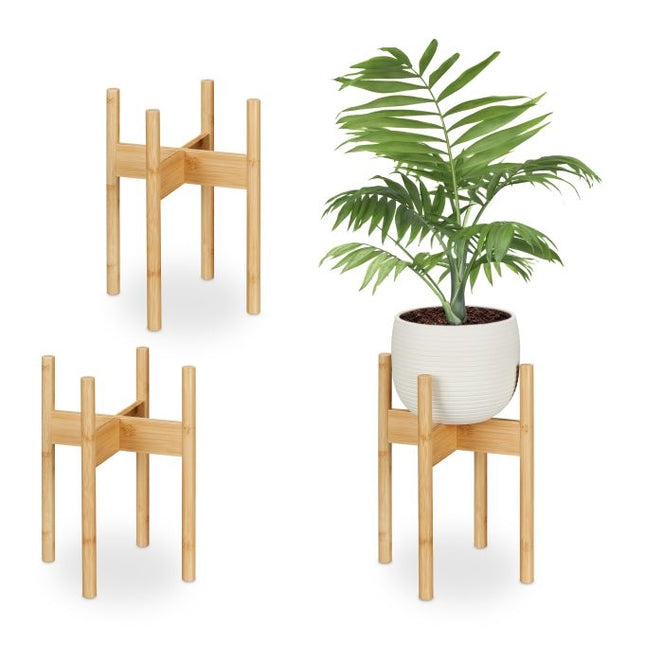 Stand pentru plante într-un set de 3