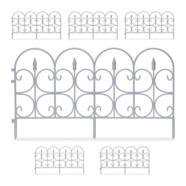 Baldachin din plastic pentru pat - set de 6