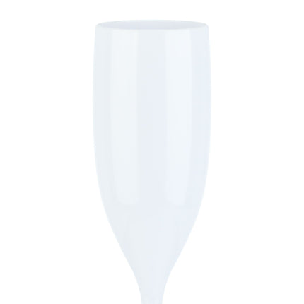 Plastic champagne glasses - set of 12