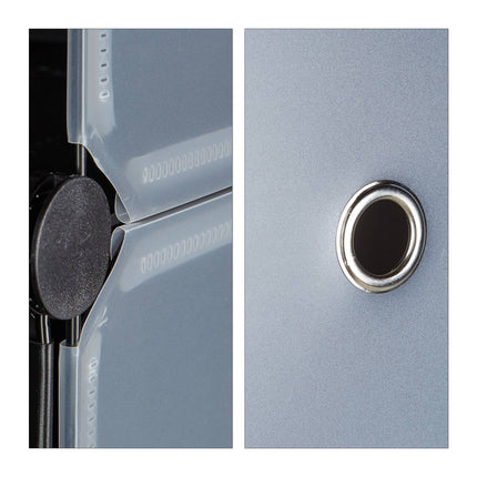Raft pentru pantofi din plastic cu 12 compartimente