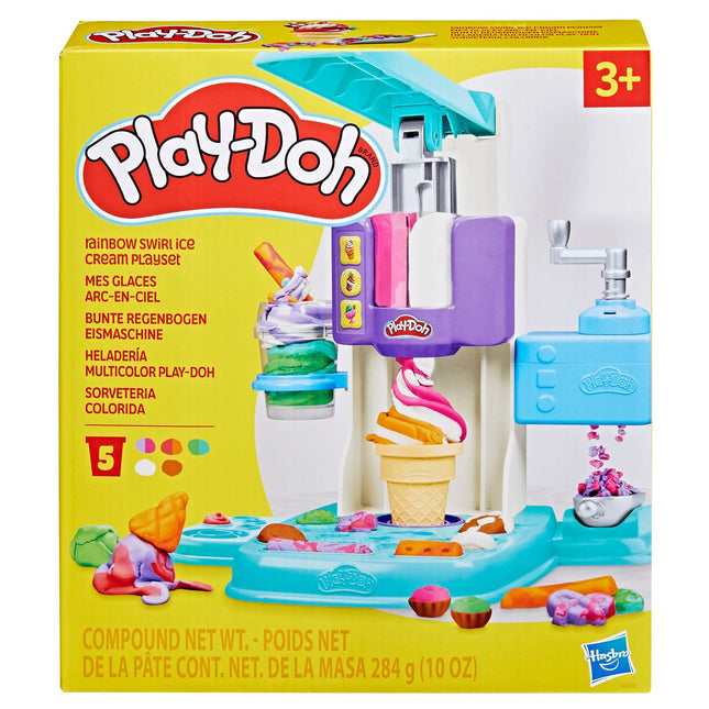 Play-Doh Set de joacă Înghețată cu vârtej curcubeu