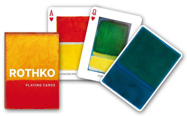Cărți de joc, design Rothko, dimensiune standard