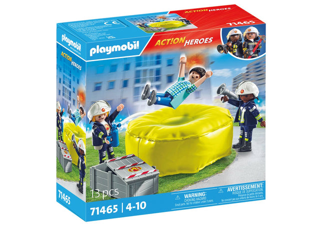 Playmobil Action Heroes Pompier cu Pernă de Aer 71465