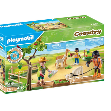 Playmobil Drumeție cu Alpaca 71251