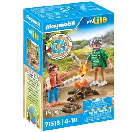 Playmobil My Life Foc de tabără cu bezele 71513