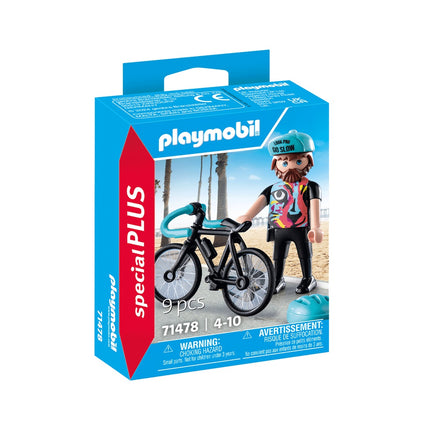 Playmobil Special Plus Ciclist de șosea Paul 71478