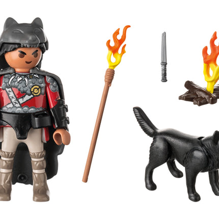 Playmobil Special Plus Războinic cu Lup 71482