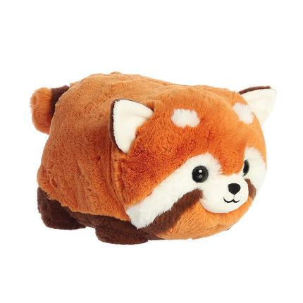 Jucărie de pluș cu panda roșie, animal de pluș moale de 25 cm