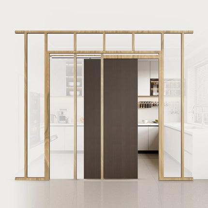 Pocket Door Frame Kit, 24-36 in, 80 in, Soft Close