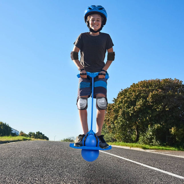 Pogo Ball Stick pentru copii - Jucărie de sărituri în aer liber cu mânere