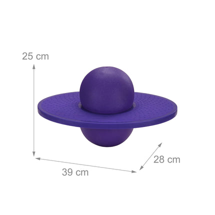 Minge Pogo cu bază antiderapantă, maxim 100 kg, pompă