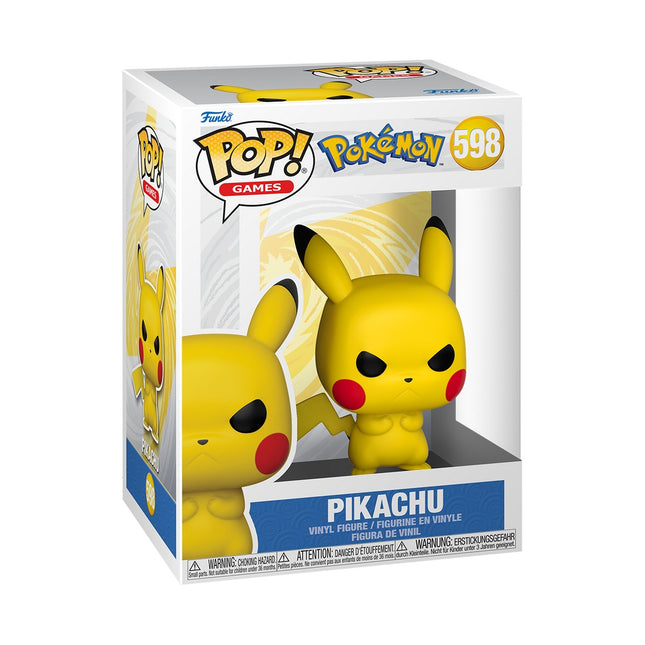Pokemon Grumpy Pikachu Funko Pop! Figurină de vinil, jucărie de colecție