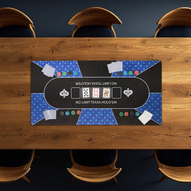 Covoraș de masă de poker, antiderapant, impermeabil, 120x60 cm