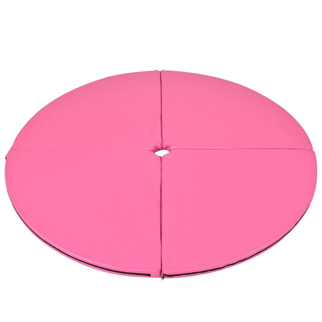 Pole dance protective mat, pole dance mat, fall mat, crash mat, pink