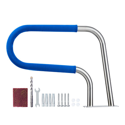 Pool Handrail 31 x 22 in, 304 Stainless Steel, 220 lb