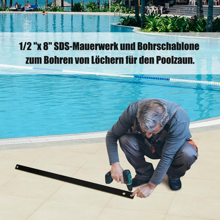 Gard piscina, gard protectie copii, gard protectie, gard protectie piscina, gard iaz 366 x 122 cm