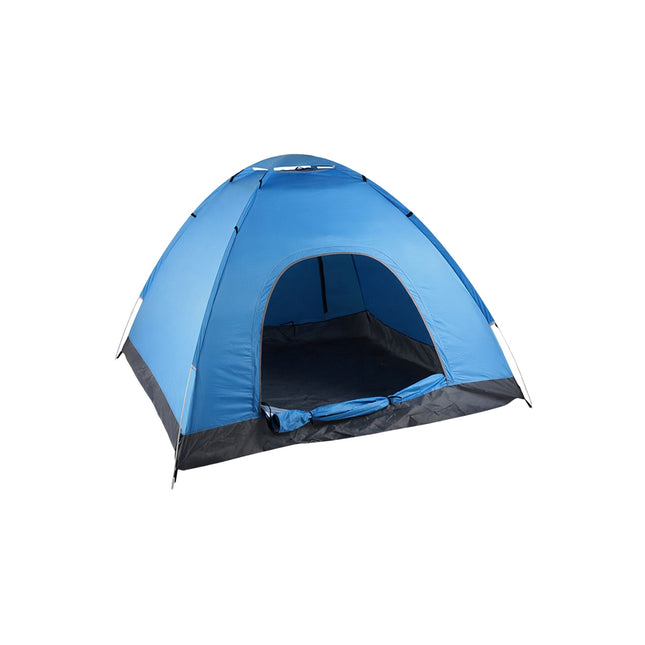 Cort de camping pliabil, automat, pentru 3 persoane, impermeabil