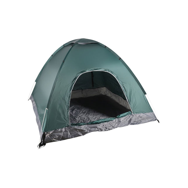 Cort de camping pliabil pentru 3 persoane, impermeabil și cu protecție UV