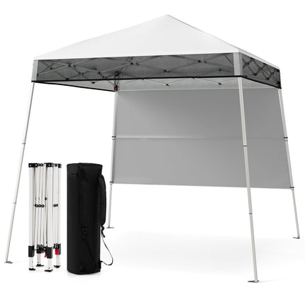 Foișor Pop-Up 2x2m, Ajustabil, Impermeabil, Alb