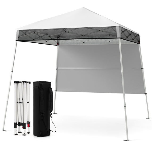 Foișor Pop-Up 2x2m, Ajustabil, Impermeabil, Alb