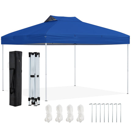 Pavilion Pop-Up, impermeabil UV 50+ Albastru, 3x3m