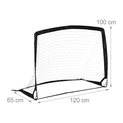 Poartă de fotbal pop up cu geantă