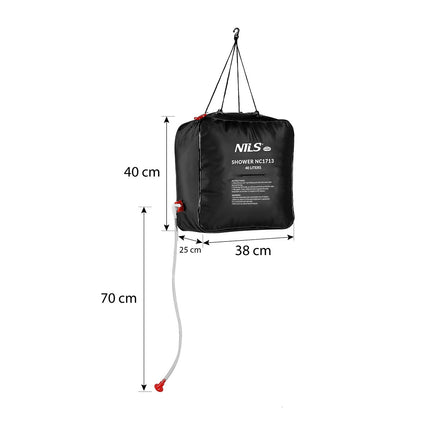 Duș de camping portabil 40L