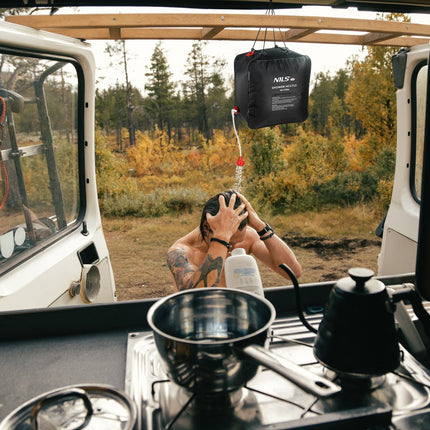 Duș de camping portabil 40L