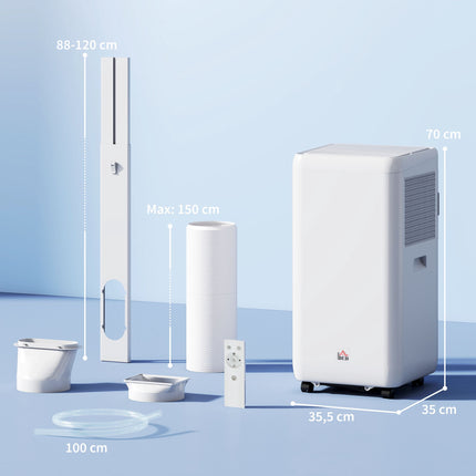 Aparat de aer condiționat portabil, 12.000 BTU, 5 în 1, acoperire 35㎡