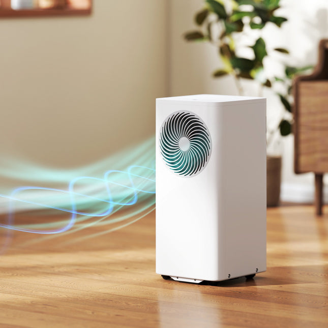 Aparat de aer condiționat portabil 9000 BTU – 4 în 1, 40 L pe zi