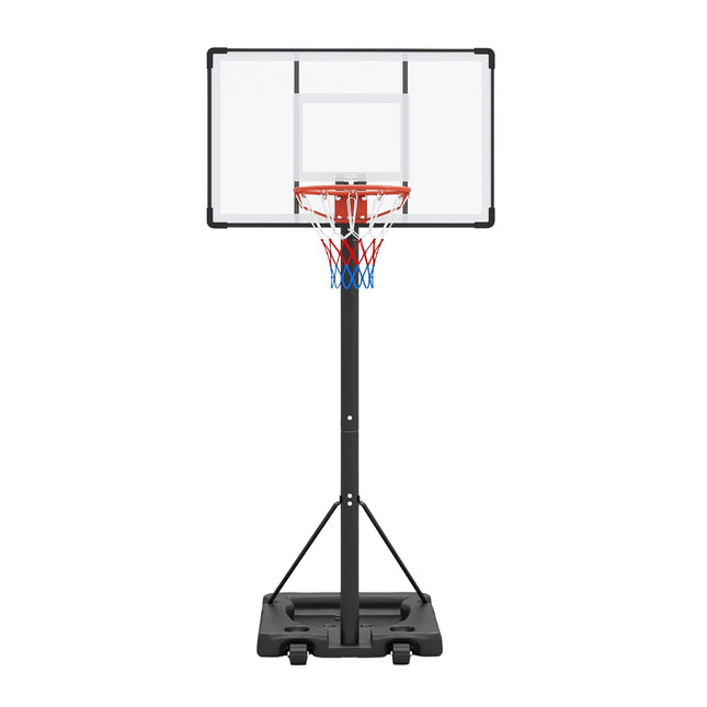 Coș de baschet portabil, reglabil 5,6-10 ft, panou de 43 in