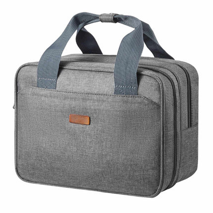 Portable Breast Pump Bag With Ice Pack, Insulated, Grey