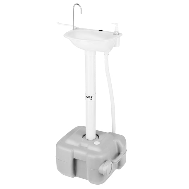 Lavoar portabil pentru camping, rezervor de 20 litri, pompă USB