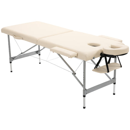 Masă de masaj pliabilă portabilă cu suport facial, 186x71x83 cm
