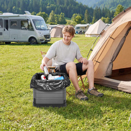 Portable Folding Toilet, 150 kg Capacity, Carry Bag