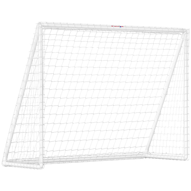 Port de fotbal portabil de gradina - rezistent la intemperii, Configurare usoara
