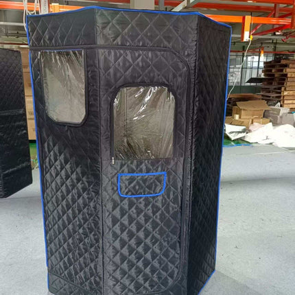 Saună cu abur portabilă cu 9 niveluri de temperatură și telecomandă
