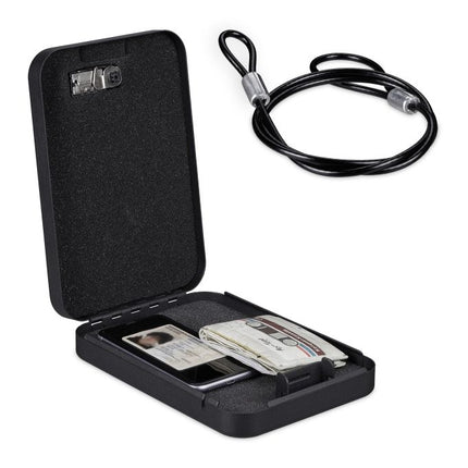 Cutie de securitate portabila cu incuietoare cu combinatie