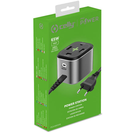 Power Station 65W 3xUSB-A 2xUSB-C PD
